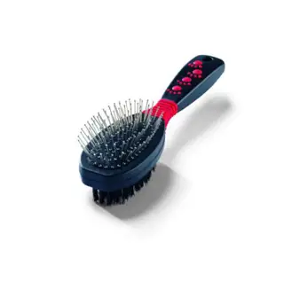 SPAZZOLA OVALE doppia