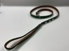 Ferribiella GUINZAGLIO SPIKY VERDE 120CM