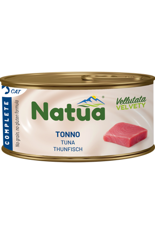  NATUA Cat VELLTATE Completo Tonno gr 85