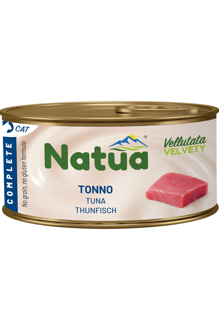  NATUA Cat VELLTATE Completo Tonno gr 85