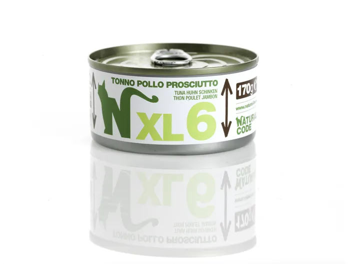 NATURAL CODE XL 06 Tonno Prosciutto Gr 170