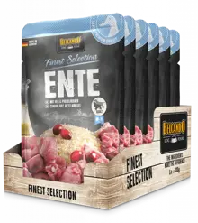 BELCANDO busta Anatra Riso Mirtilli Gr 300