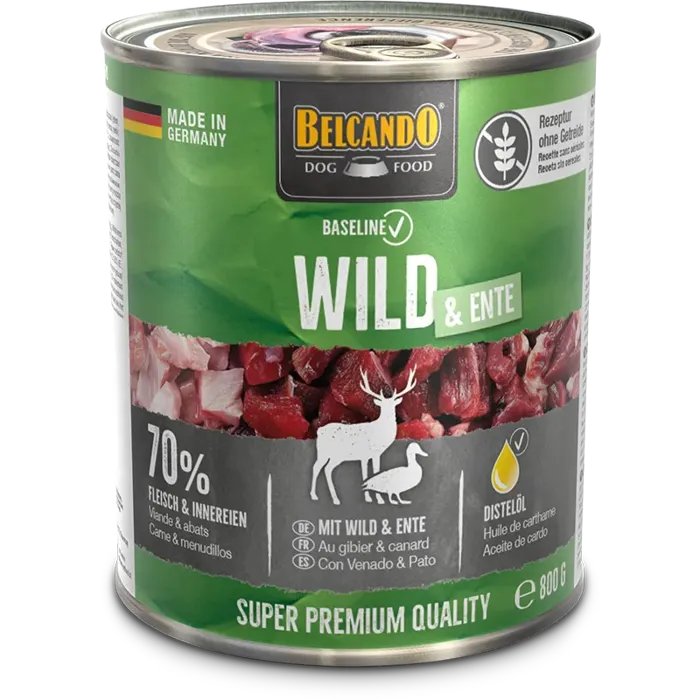 BASELINE Selvaggina & Anatra Gr 800
