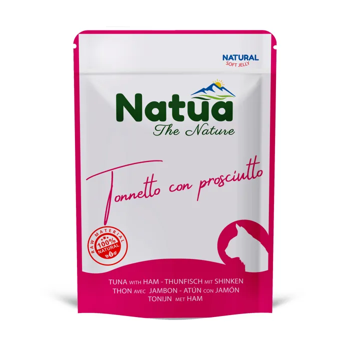 NATUA cat Buste TONNETTO PROSCIUTTO gr 70