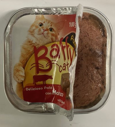 BAFFY per gatti Patè Manzo Gr 100