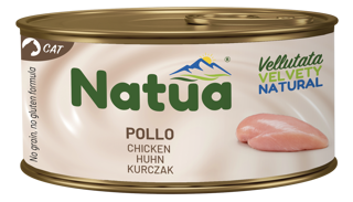  NATUA Cat VELLUTATE Pollo gr 85