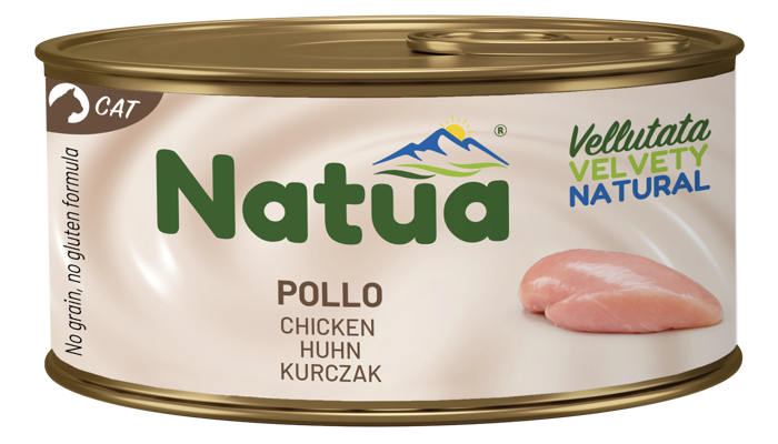  NATUA Cat VELLUTATE Pollo gr 85