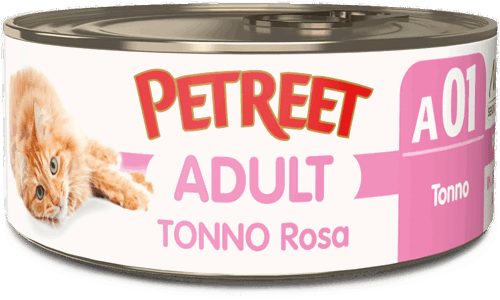 PETREET NATURA TONNO ROSA  gr 70