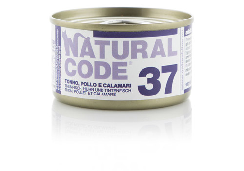 NATURAL CODE 37 Jelly Tonno Pollo Calamari Gr 85