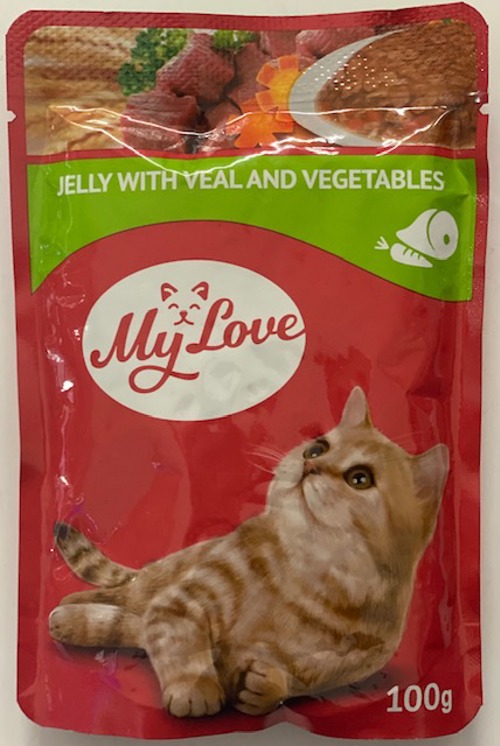  MY LOVE Bocconcini Vitello gelatina Gr 100 