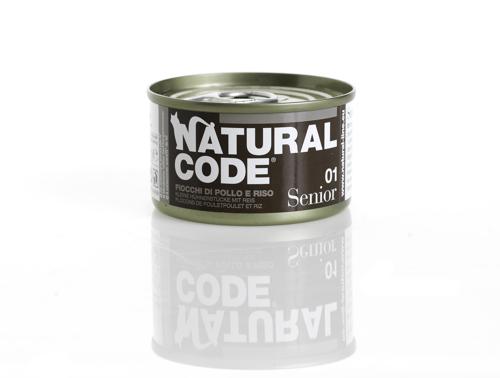 NATURAL CODE SENIOR 01 Pollo gr 85