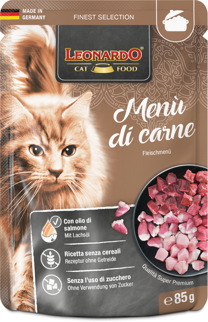 LEONARDO busta Menu' di Carne gr 85