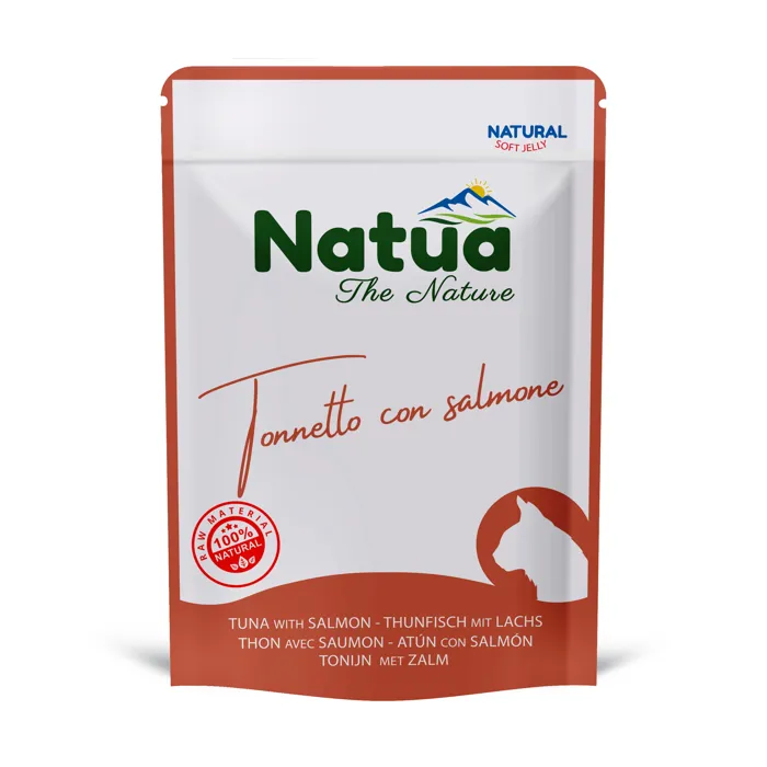  NATUA cat Buste TONNETTO SALMONE gr 70
