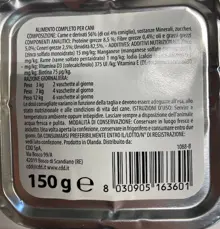 BILLY per cani Patè Coniglio Gr 150