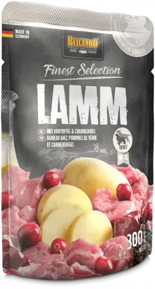 BELCANDO busta Agnello Patate Mirtilli Gr 125 