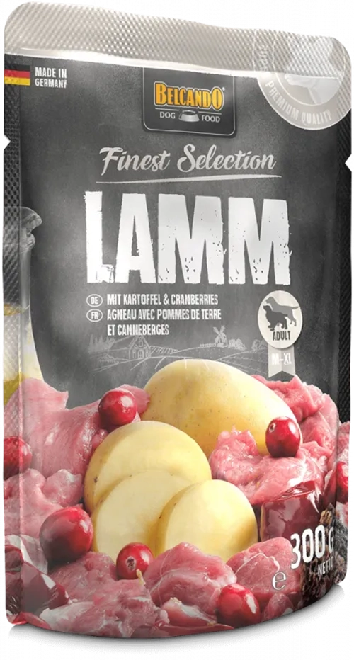 BELCANDO busta Agnello Patate Mirtilli Gr 125 