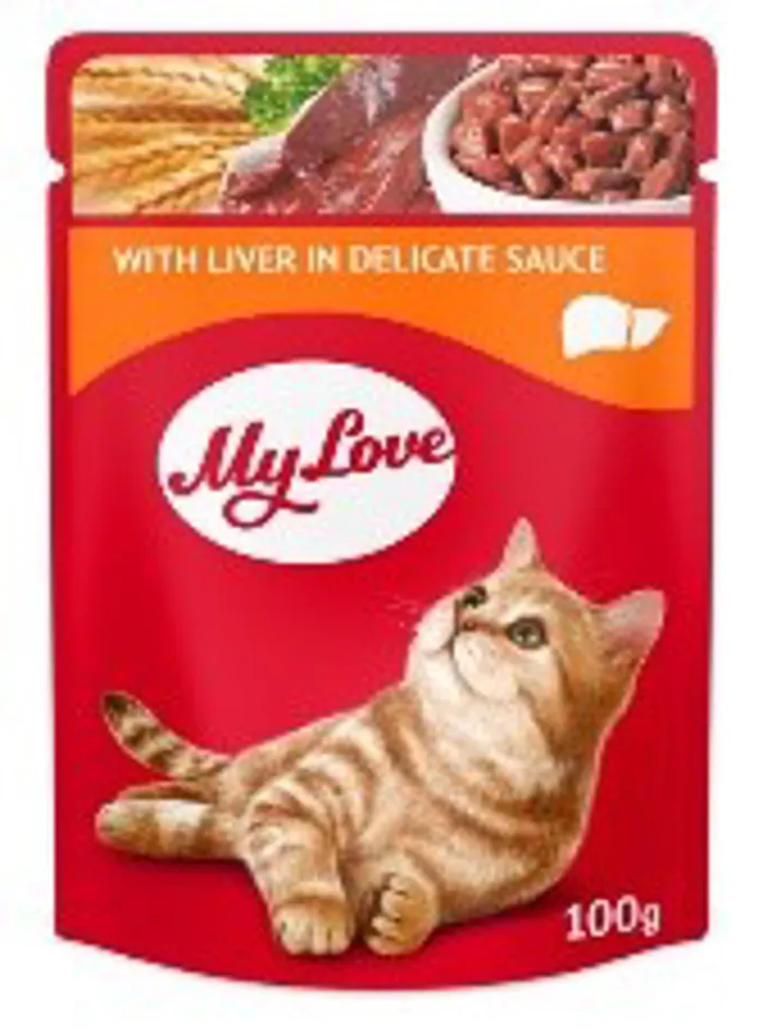 MY LOVE Bocconcini Fegato in salsa Gr 100 