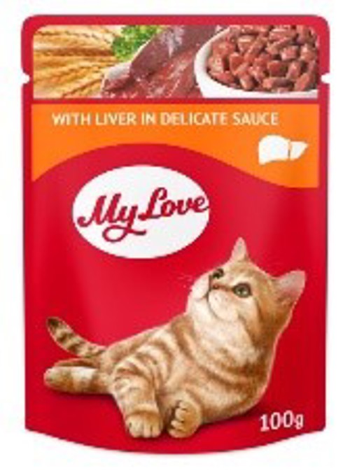 MY LOVE Bocconcini Fegato in salsa Gr 100 