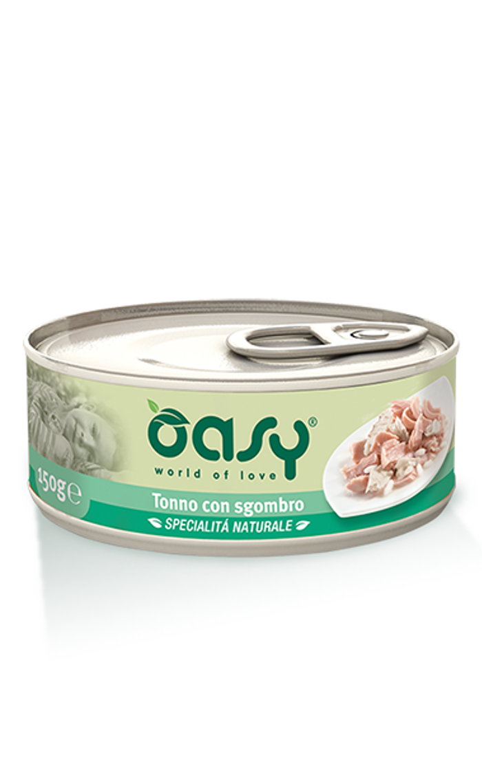 OASY Gatto Umido Tonno Sgombro gr 150