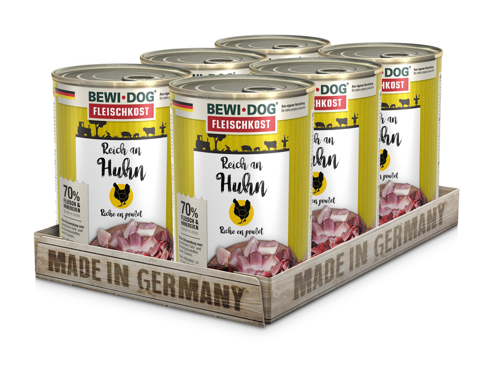 BEWI DOG ricco di Pollo Gr 400