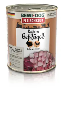 BEWI DOG ricco di Pollame Gr 800
