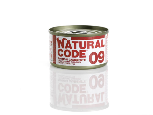 NATURAL CODE 09 Tonno Gamberetti gr 85