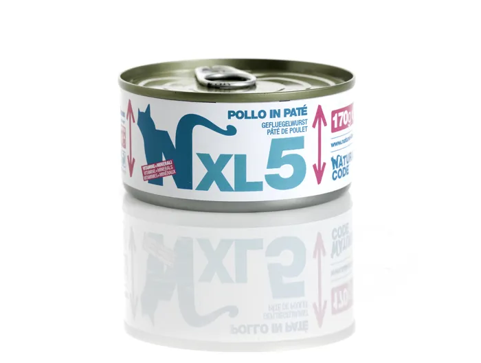 NATURAL CODE XL 05 Pollo in pate' gr 170