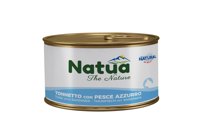 NATUA Jelly cat TONNETTO PESCE AZZURRO gr 85