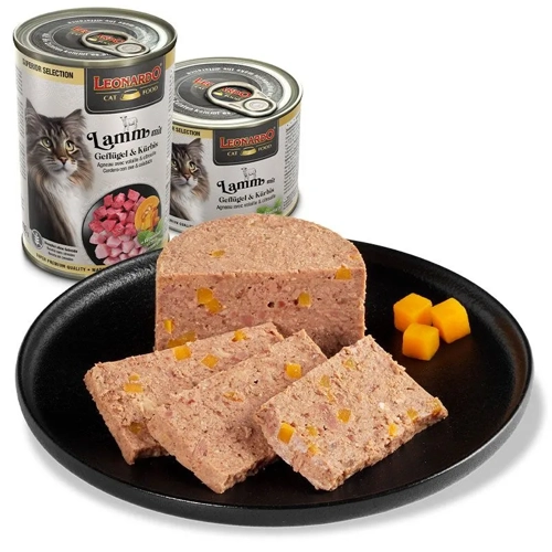  LEONARDO SUPERIOR lattina Agnello con Pollame e Zucca Gr 400