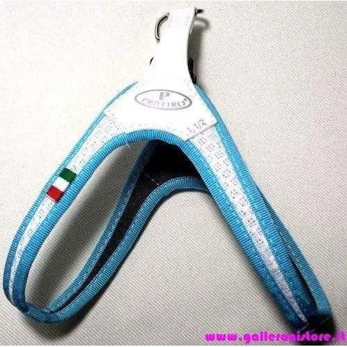 Pratiko PETT.PRATIKO RETE BIANCO/BLU+CLIP Tg 4