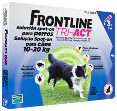 TRI-ACT Cani 10-20 Kg (3 pip)