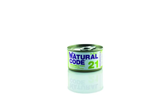 NATURAL CODE 21 Jelly Tonno Agnello e Patate Gr 85
