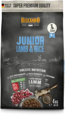 BELCANDO JUNIOR AGNELLO E RISO Kg 4