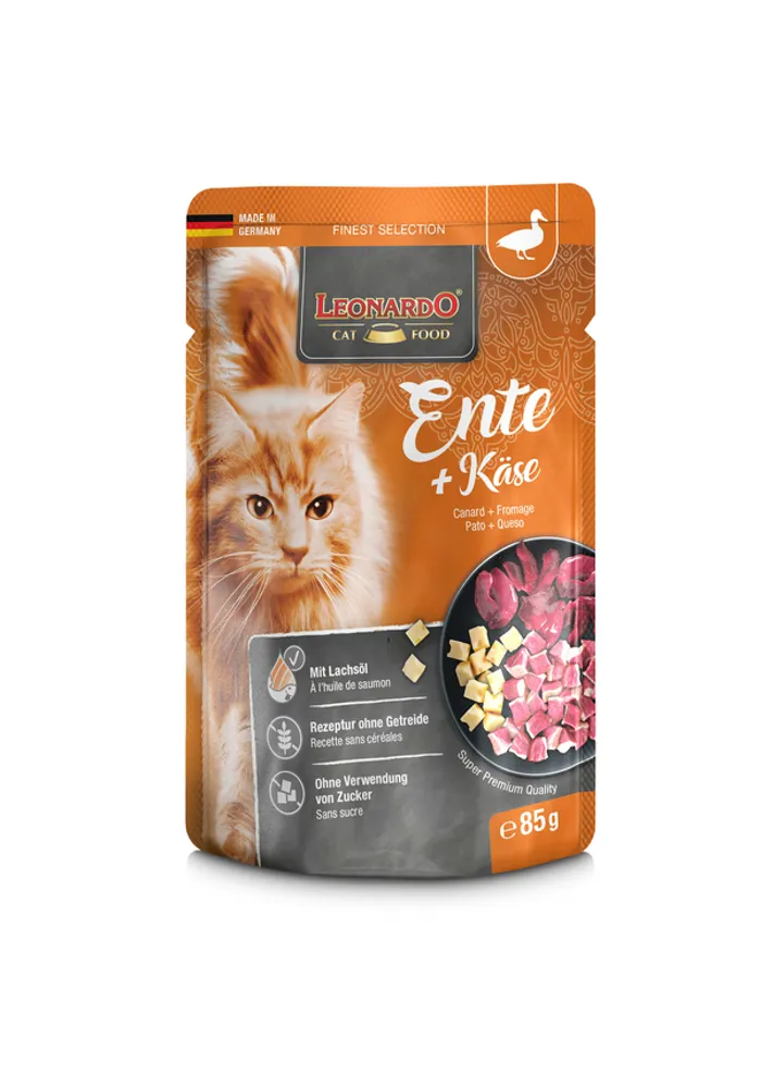 LEONARDO busta Anatra+Formaggio gr 85