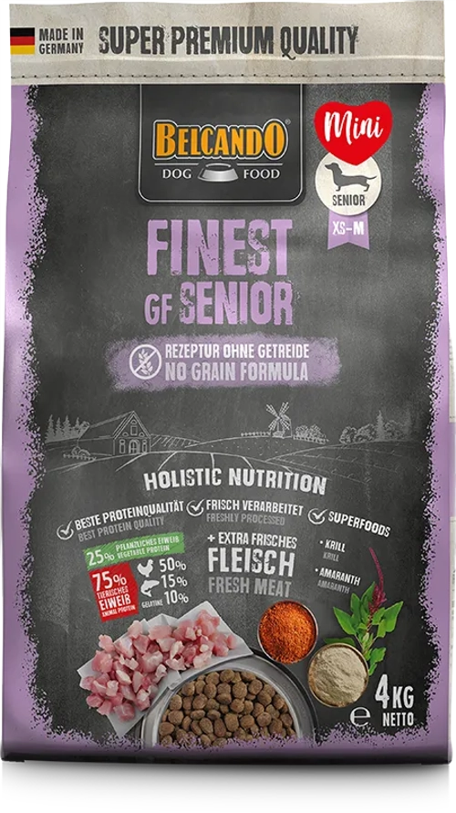 BELCANDO FINEST GRAIN FREE SENIOR Kg 4