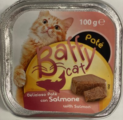 BAFFY per gatti Patè Salmone Gr100