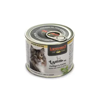  LEONARDO SUPERIOR lattina Agnello con Pollame & Zucca Gr 200