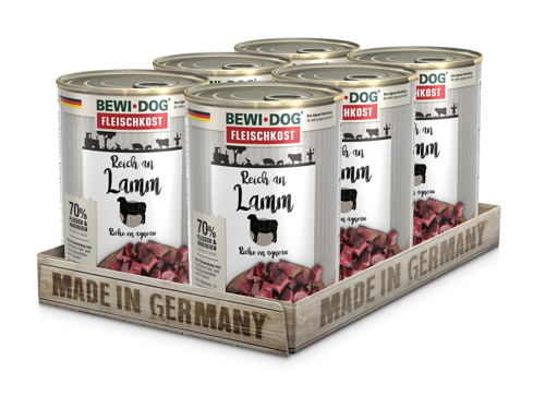 BEWI DOG ricco di Agnello Gr 400