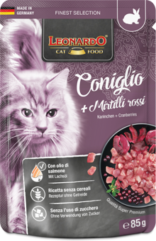 LEONARDO busta Coniglio+Mirtilli gr 85