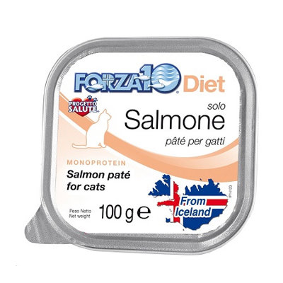 FORZA 10 DIET Gatto Solo Salmone gr 100