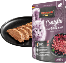 LEONARDO busta Coniglio+Mirtilli gr 85