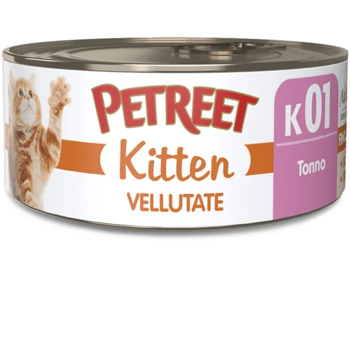  PETREET LE VELLUTATE KITTEN TONNO gr 70