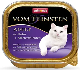 ANIMONDA VOM FEINSTEN GATTI ADULTI  POLLO E FRUTTI DI MARE GR 100