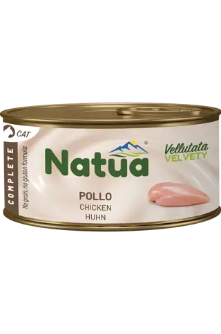  NATUA Cat VELLUTATE Completo Pollo gr 85