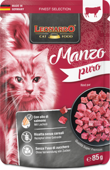 LEONARDO busta Puro Manzo gr 85