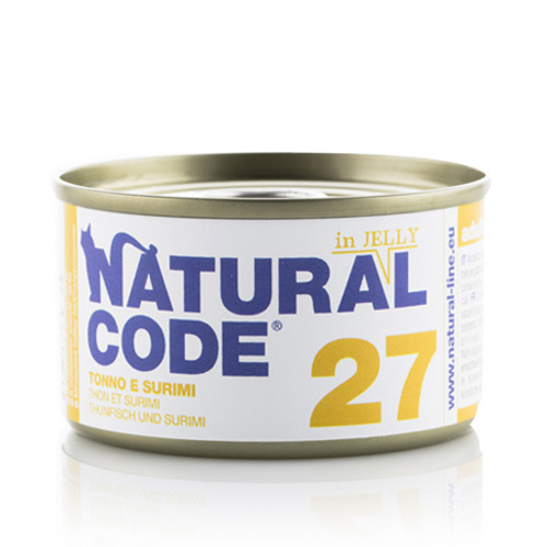 NATURAL CODE 27 Jelly Tonno Granchio Gr 85