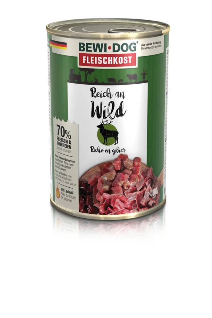 BEWI DOG ricco di Selvaggina Gr 400