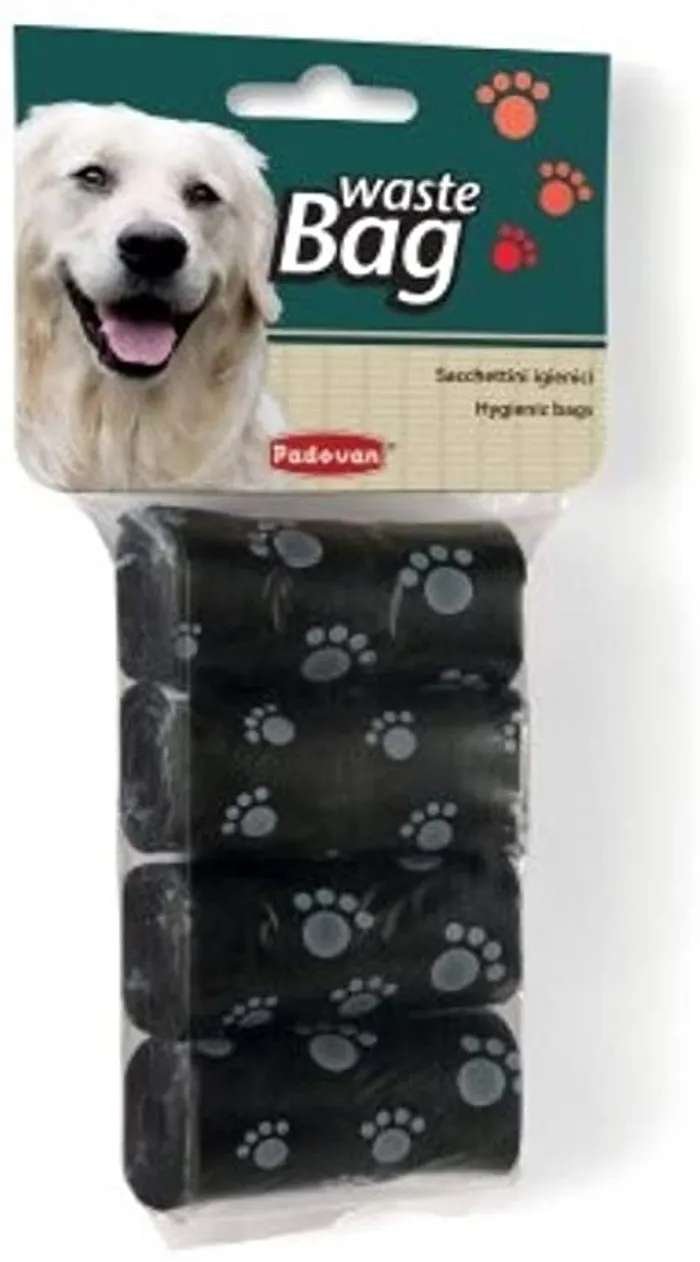 WASTE BAG SACCHETTI IGIENICI  4 rotoli da 20 sacchettini