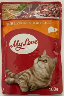 MY LOVE Bocconcini Fegato in salsa Gr 100 