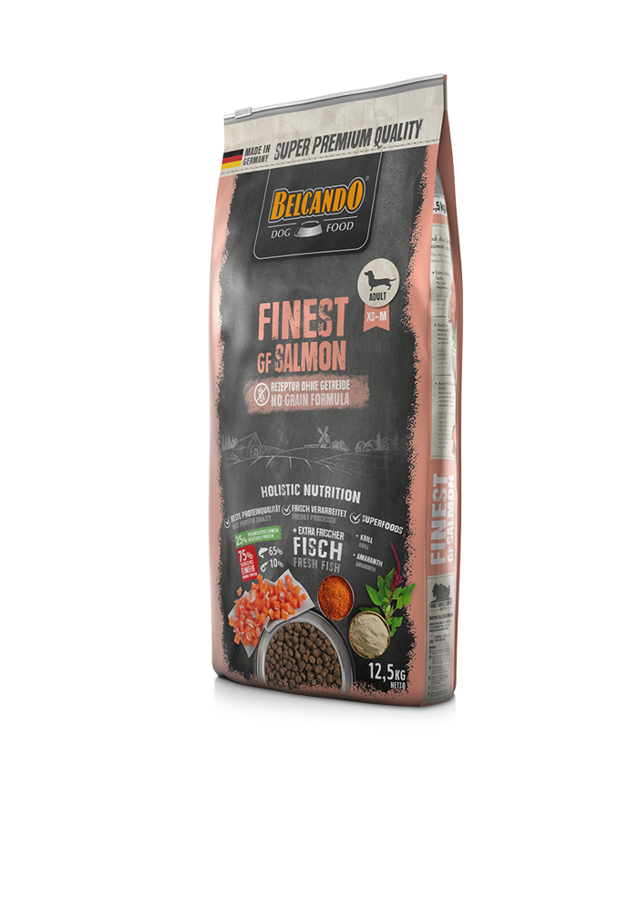 BELCANDO FINEST GRAIN FREE SALMONE Kg 12,5